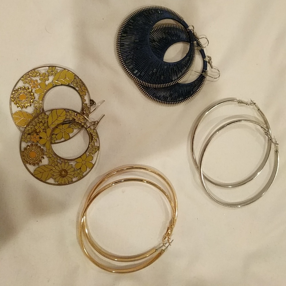 Hoop earrings